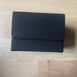 Black And Purple Deck Box Fits 100 Cards PU leather Magnetic Close Mtg Magic - Image 4