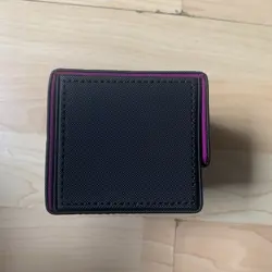 Black And Purple Deck Box Fits 100 Cards PU leather Magnetic Close Mtg Magic - Image 5