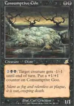 MTG Consumptive Goo - Foil, Scourge, Heavily Played, English - Image 1