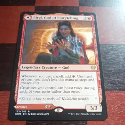 Mtg Birgi, God of Storytelling Harnfel, Horn of Bounty NM/M Kald - Image 1