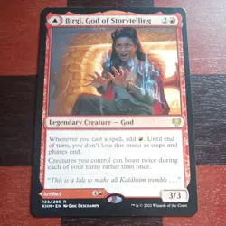 Mtg Birgi, God of Storytelling Harnfel, Horn of Bounty NM/M Kald - Image 2