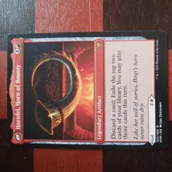 Mtg Birgi, God of Storytelling Harnfel, Horn of Bounty NM/M Kald - Image 5