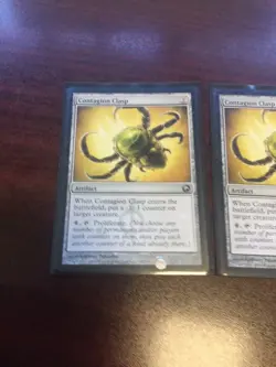 MTG Contagion Clasp Scars of Mirrodin 144/249 Regular Uncommon 2x - Image 2