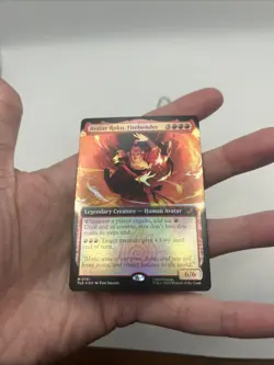 Magic the Gathering Avatar Roku Firebender #0191 Extended Art FOIL Mythic MTG - Image 4