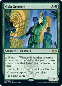 Magic The Gathering MTG GALA GREETERS Streets of New Capenna NM Near Mint - Image 1