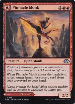 Pinnacle Monk Modern Horizons 3 Regular Uncommon #246 NM MTG - Image 1