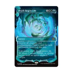 WOTC Tarkir: Dragonstorm Death Begets Life (Showcase) (MR) (Foil) NM - Image 1