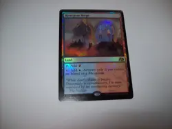 Riverpyre Verge Foil Promo Pack Land Aetherdrift NM Rare MTG Free ship & Tracked - Image 1