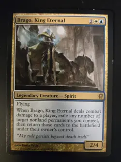 Brago, King Eternal LP Conspiracy MTG FREE SHIPPING - Image 1