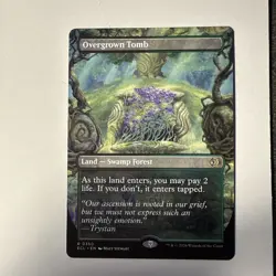 Overgrown Tomb (Borderless) Lorwyn Eclipsed Regular - Image 1
