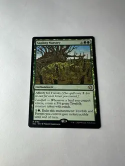 Sapling Nursery NM Lorwyn Eclipsed Magic The Gathering Mtg Near Mint Enchantment - Image 1