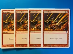 MTG 4x Stone Rain Core Set 9th Edition Pauper Modern Magic the Gathering x4 LP - Image 1