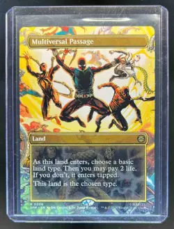 2025 Magic The Gathering Marvel's Spider-Man Multiversal Passage Foil Rare #0206 - Image 1