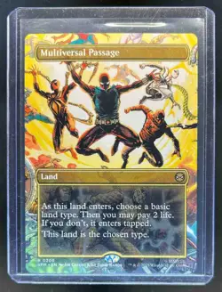 2025 Magic The Gathering Marvel's Spider-Man Multiversal Passage Foil Rare #0206 - Image 2