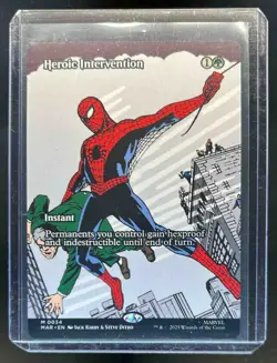 2025 Magic MTG Marvel Universe Eternal-Legal Heroic Intervention #0034 - Image 1