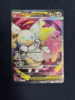 Mega Audino EX 253/217 Ultra Rare Pokemon Ascended Heroes - Image 1
