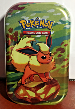 Pokemon TCG Prismatic Evolutions Mini Tin - Flareon Art - Sealed NEW - Image 1