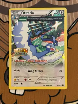 Pokemon 2015 XY Roaring Skies Altaria Staff Prerelease Holo Promo #XY46 LP - Image 1