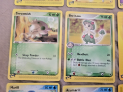 Pokemon e-Reader 12 Lot, C/U, Rares! Breloom, Wobbuffet, Azumarill, Porygon (MP) - Image 2