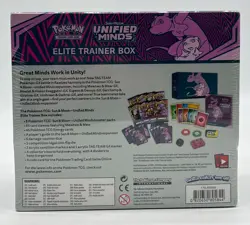 Pokemon TCG Sun & Moon Unified Minds Elite Trainer Box SEALED ETB - Image 3