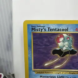 Pokemon 2000 - Vintage - Misty's Tentacool 32/132 Gym Heroes WOTC - Image 4
