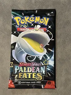 Pokemon TCG Paldean Fates Dondozo 1x Booster Pack Sealed Pokemon - Image 1