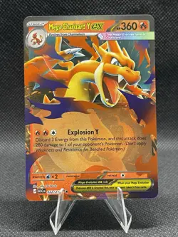 Mega Charizard Y EX #22 Pokemon TCG Ascended Heroes 2026 English - Image 1