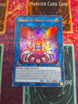 Yu-Gi-Oh! Herald of Mirage Lights DUOV-EN011 Ultra Rare 1st Edition Near Mint - Image 1