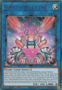 Herald of Mirage Lights-Ultra Rare - 1st Edition - DUOV-EN011 - Duel Overload... - Image 1