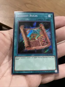 Ancient Rules LCKC-EN039 Unlimited Secret Rare Near Mint +Bonus FREE SHIPPING! - Image 3
