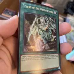 Return of the Dragon Lords LCKC-EN074 Unlimited Secret Rare NM +Bonus FREESHIP! - Image 2