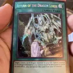 Return of the Dragon Lords LCKC-EN074 Unlimited Secret Rare NM +Bonus FREESHIP! - Image 5
