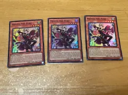 Yugioh Asian English Medius the Pure DUAD-AE008 x3 playset Super rare Near Mint - Image 1