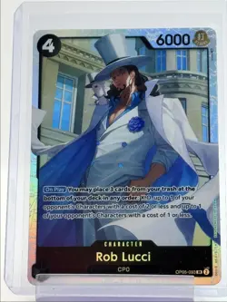 ROB LUCCI 2023 ONE PIECE AWAKENING NEW ERA SUPER RARE A #OP05-093 Q6011 - Image 1
