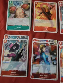 One Piece TCG Red Green Luffy Custom Deck Ready to play & 1 ALT ART Character - Image 4