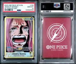 PSA 10 Jewelry Bonney Alternate Art L OP13-100 Carrying On His Will One Piece - Image 3