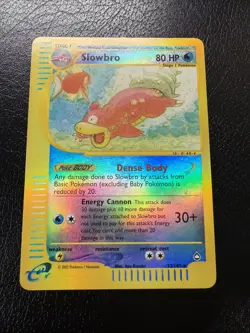 Pokemon TCG Slowbro Aquapolis Reverse Holo Card #33/147 NM/LP - Image 2