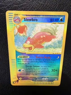 Pokemon TCG Slowbro Aquapolis Reverse Holo Card #33/147 NM/LP - Image 3