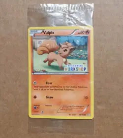 Pokemon Vulpix Build-A-Bear Promo Card Sealed - Image 1