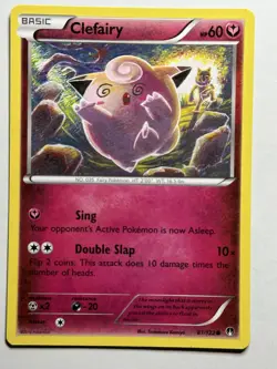 Clefairy XY - BREAKpoint 81/122 LP-NM Pokemon Card - Image 1