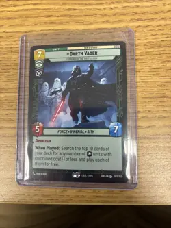 Darth Vader Commanding the First Legion - Star Wars Unlimited SOR 087/252 - NM - Image 1