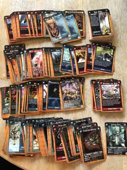 Rage CCG Game Cards. Over 300 Cards. Limited Thru Wyrm. - Image 1