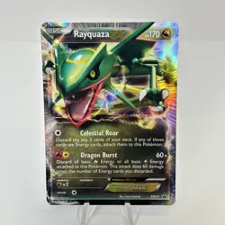 Rayquaza EX BW47 Black White Promos MP Condition Pokemon Card TCG 2012 - Image 1