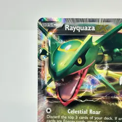 Rayquaza EX BW47 Black White Promos MP Condition Pokemon Card TCG 2012 - Image 2