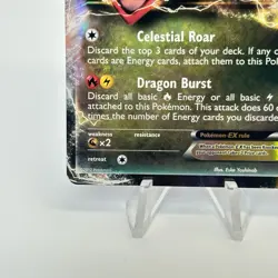 Rayquaza EX BW47 Black White Promos MP Condition Pokemon Card TCG 2012 - Image 5