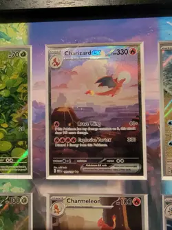 Pokemon 151 Evolution Set Full Art - Framed (COMES WITH CARDS) - Image 2