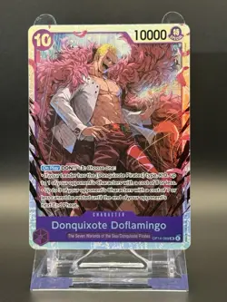 Donquixote Doflamingo OP14-069 SR 10000 Special One Piece Card Game EN Near Mint - Image 1