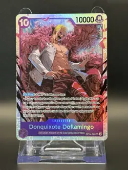 Donquixote Doflamingo OP14-069 SR 10000 Special One Piece Card Game EN Near Mint - Image 2