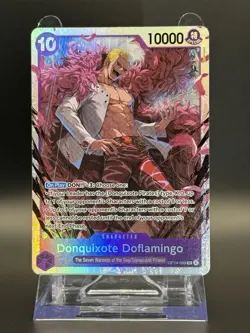 Donquixote Doflamingo OP14-069 SR 10000 Special One Piece Card Game EN Near Mint - Image 3