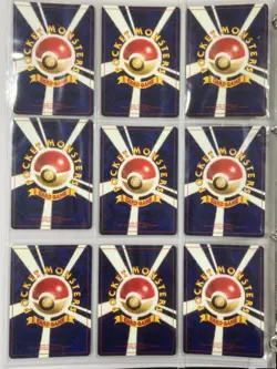 Lot 30 Vintage Japanese Pokemon Card Set LP NM Condition Old Back Houndoom - Image 2